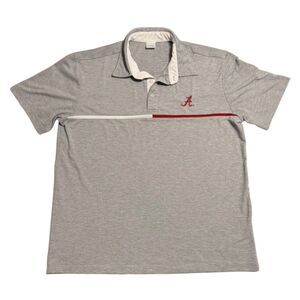 Alabama Crimson Tide Collosseum Heather Gray Polo